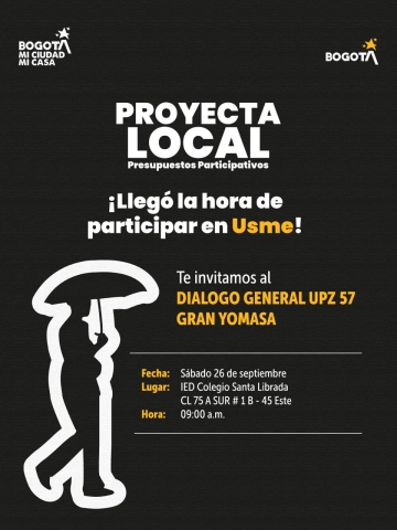 Diálogo General de Presupuestos Participativos UPZ 57- Usme