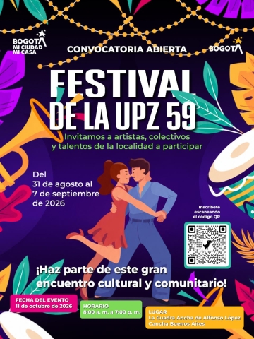 Festival de Cultura en la UPZ 59