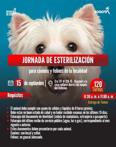 Jornada de esterilización