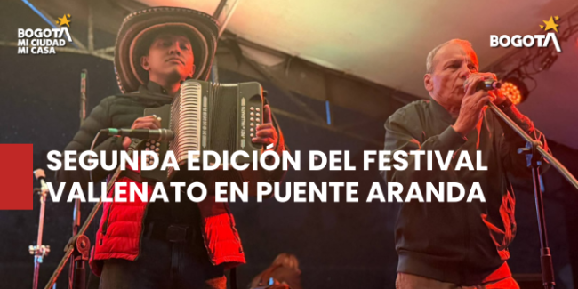 El talento musical se toma Puente Aranda con la segunda edición del Festival Vallenato.