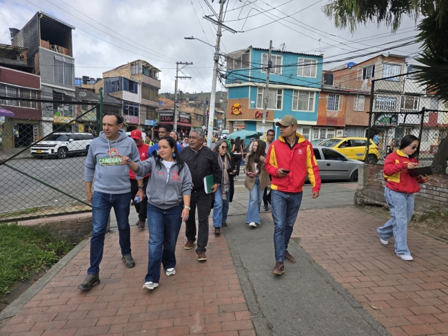 Obras viales se entregaron en Rafael Uribe Uribe en Bogotá