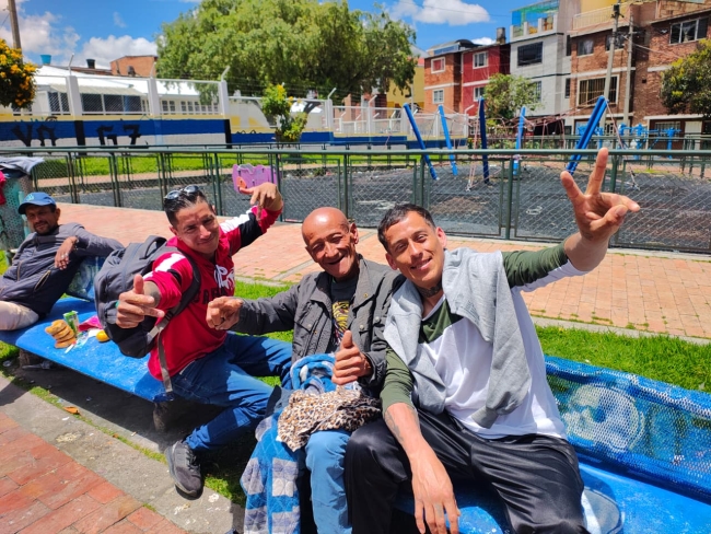 Atención y cuidado al habitante de calle en Usme