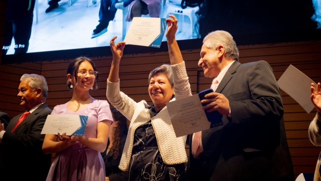 Ganadores del sector religioso - Reconocimientos Secretaría de Gobierno