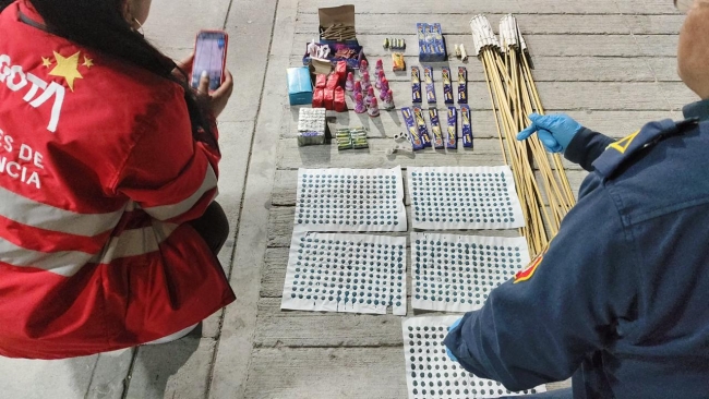 Más de 10 mil artefactos incautados en Bosa