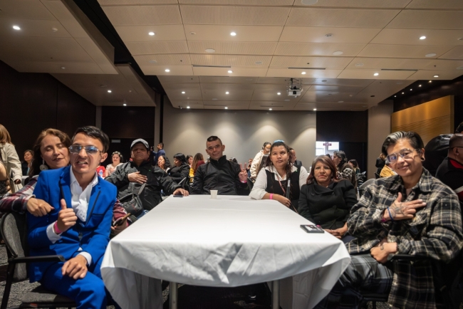 Asistentes a la XVI Gala de Personas con Discapacidad