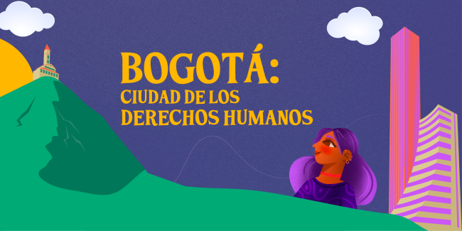 Logo Bogotá: La Ciudad de los Derechos