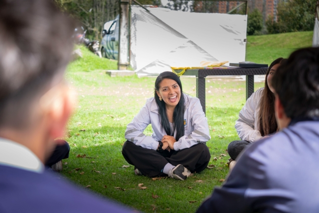Funcionaria de la Dirección de Derechos Humanos de la Secretaría de Gobierno