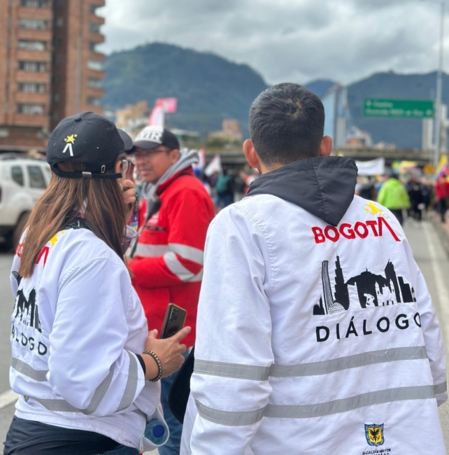 equipo dialogo manifestaciones 