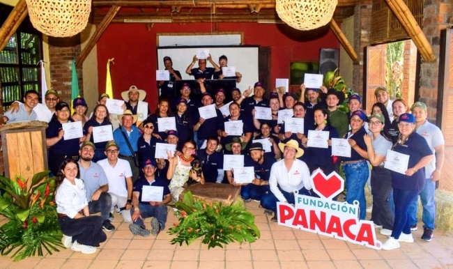 Emprendedores sumapaceños en PANACA