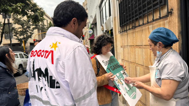 Refuerzan controles en La Candelaria y advierten multas por mal manejo de residuos