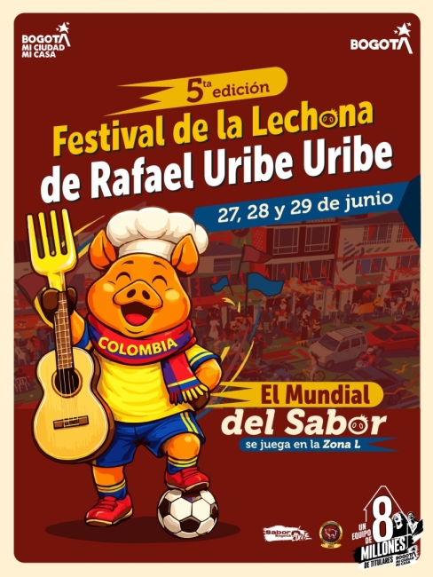 Localidad de Rafael Uribe Uribe celebra el quito Festival de la Lechona