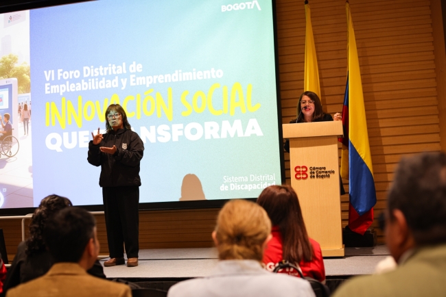 VI Foro Distrital de Empleabilidad y Emprendimiento - Innovación social que transforma