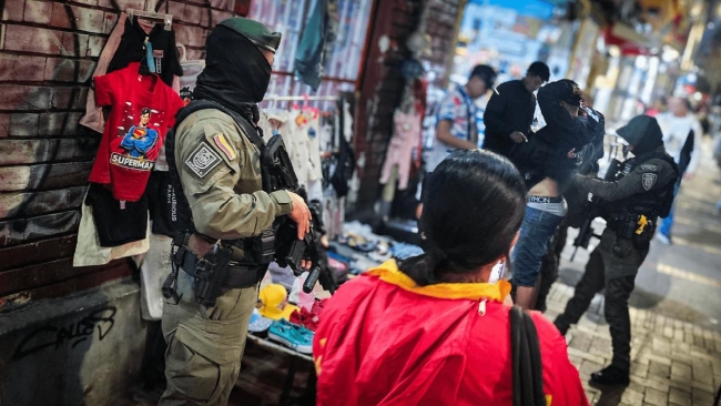 Seguridad reforzada en Los Mártires con operativo IVC