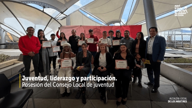 Posesión Consejo Local de juventud - Localidad de Los Mártires