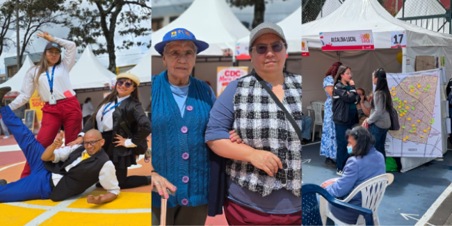 Más de 60 entidades participaron en la Feria Tu Servicio realizada en el Parque San Fernando de Barrios Unidos