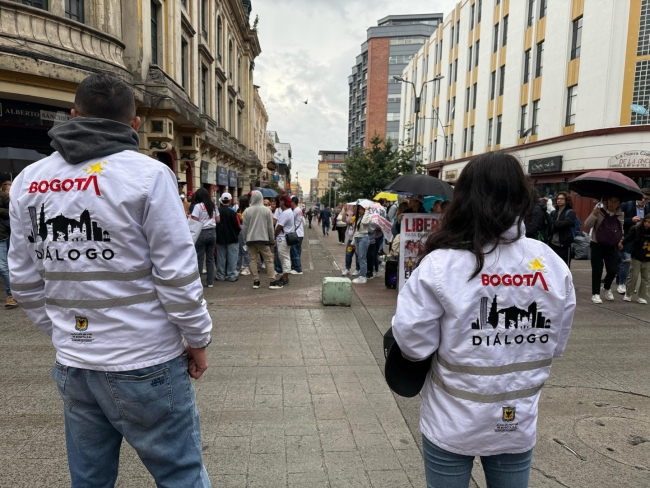 Equipo dialogo en movilizacion