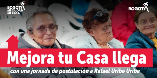 Adulta mayor habitante de Rafael Uribe Uribe