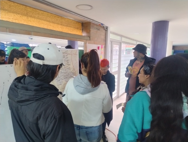Murales con voz ciudad bolívar