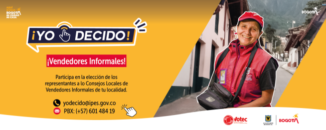 Elección Consejos Locales de Vendedores Informales