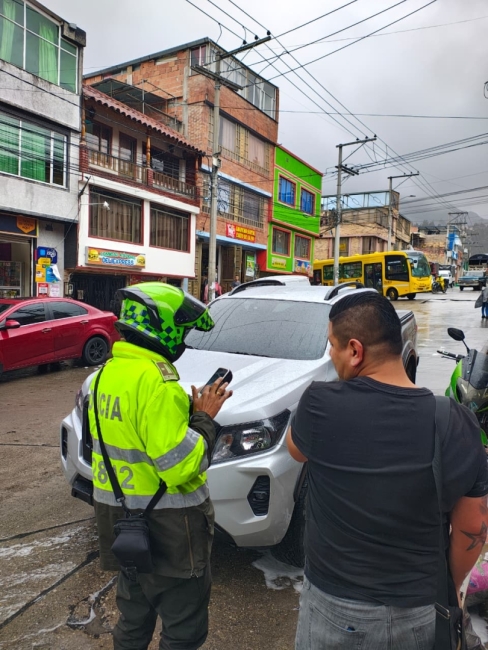 Operativo para Mal Parqueo en Usme