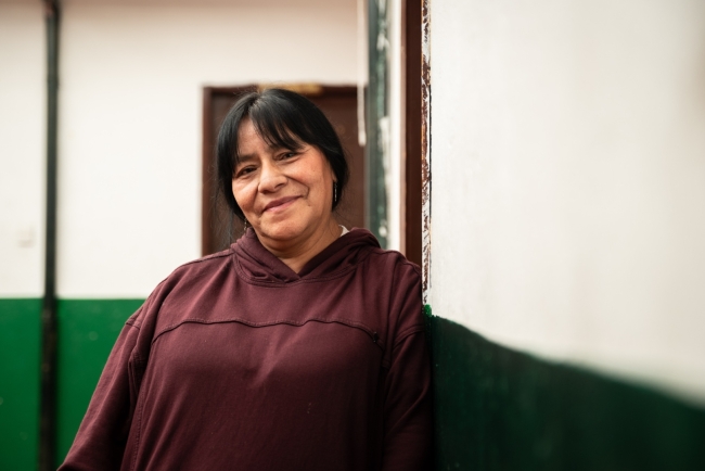 Paulina Majín. coordinadora Casa del Pensamiento Indígena