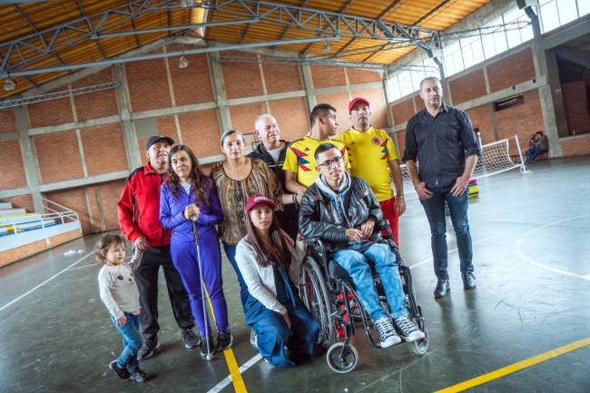 Personas con discapacidad física