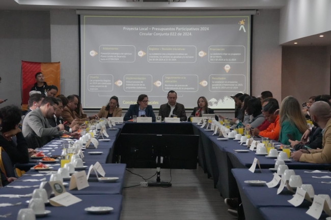 Presentación de resultados proyecta local