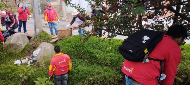 Recuperación de la Vereda La Taza