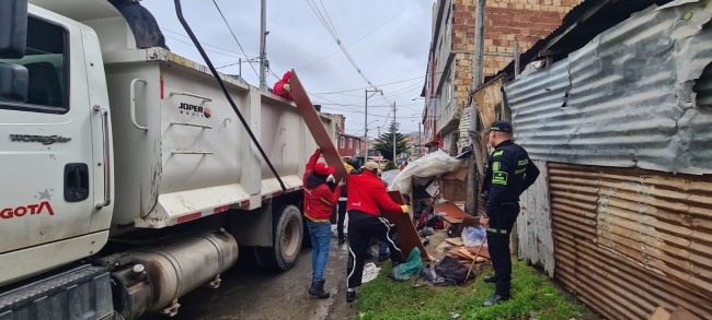 Recuperación de Espacio Público en Usme