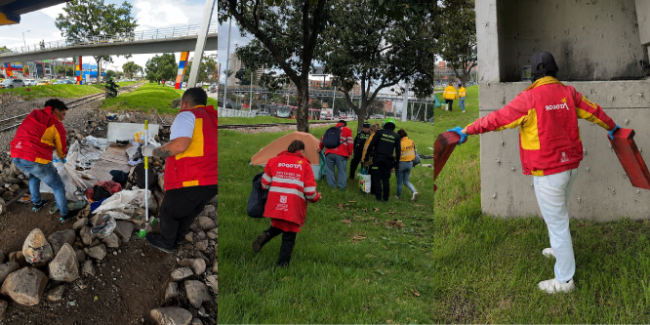 La jornada, liderada por equipos de prevención, seguridad y convivencia de la Alcaldía Local de Barrios Unidos, contó con el acompañamiento de la Secretaría de Seguridad, la Policía Nacional, Integración Social y otras entidades distritales. 