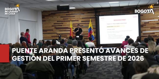 Puente Aranda presentó avances de gestión del primer semestre de 2026