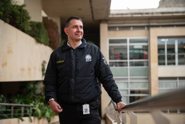 Ricardo González, integrante del equipo de vigilancia de la SDG