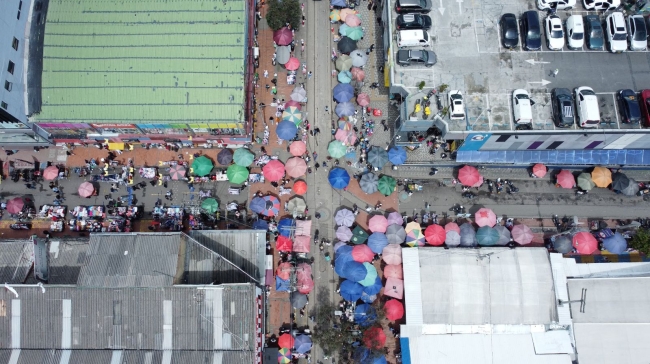 Espacio publico en san victorino