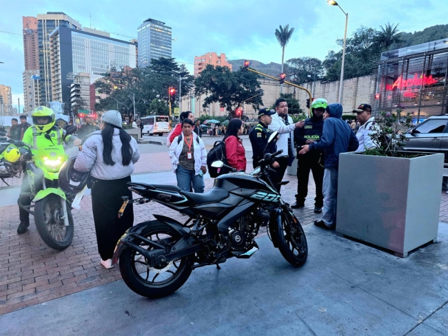 Operación Espacio Público en el Centro Internacional