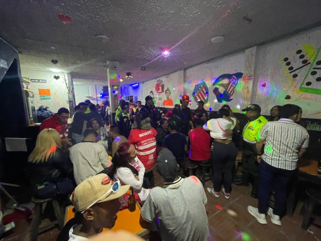 Tres establecimientos fueron suspendidos durante operativo en Suba