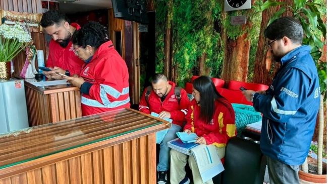Operativo de Inspección, Vigilancia y Control en estéticas de Los Mártires