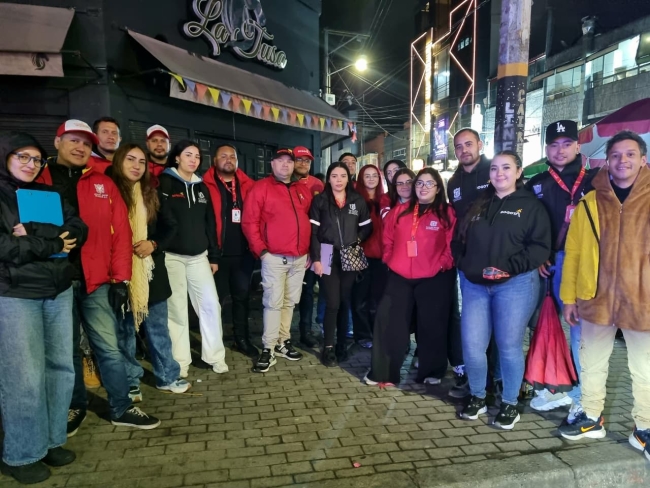 Antonio Nariño desplegó operativo de control para acompañar la celebración de Amor y Amistad en la Zona Rosa del Restrepo