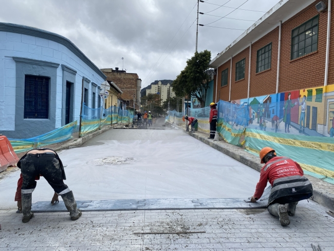La Candelaria avanza en la intervención de la carrera primera con una inversión cercana a los $750 millones