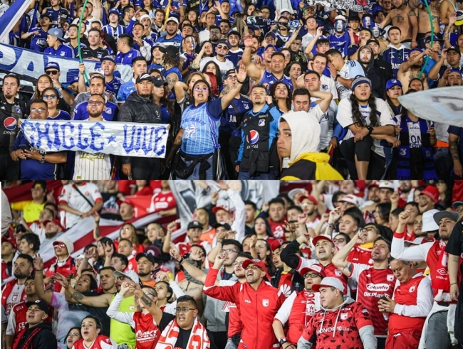 Clasico Millonarios vs Santa Fe