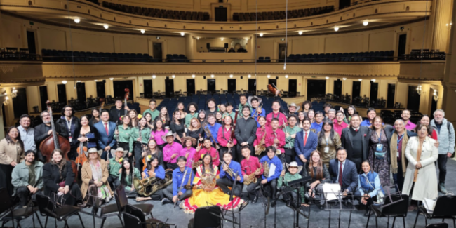 Con música, sueños y orgullo colombiano: niños, niñas y jóvenes de Puente Aranda conquistaron los escenarios de Viña del Mar en un histórico encuentro internacional