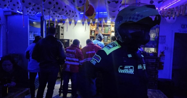Fotografía relacionada con: Dos comparendos y dos establecimientos sensibilizados dejó operativo en bares de Tunjuelito