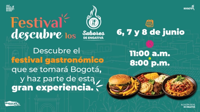invitacion festival Sabores de Engativá