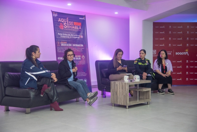 charla de las entidades sobre el protocolo de mujeres para prevenir y atender casos de acoso y violencia sexual
