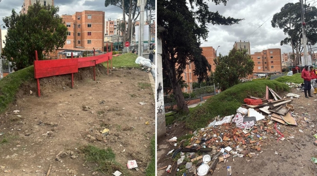 Operación Espacio Público recupera zonas invadidas por basura en San Cristóbal