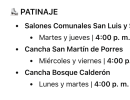 Invitación Escuelas de Formación Deportiva
