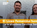 Homenaje a la alcaldesa local de Rafael Uribe Uribe