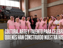 Adultos mayores de la localidad cerrando el mes mayor junto a la alcaldesa local y la subdirectora de Integración Social