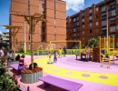 Cuatro espacios renovados en Engativá promueven el juego, el bienestar infantil y el cuidado compartido entre instituciones y comunidad.