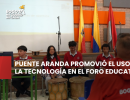 Puente Aranda promovió el uso responsable de la tecnología en el Foro Educativo Local 2026