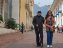 Jairo Robayo, representante distrital de personas con sordoceguera